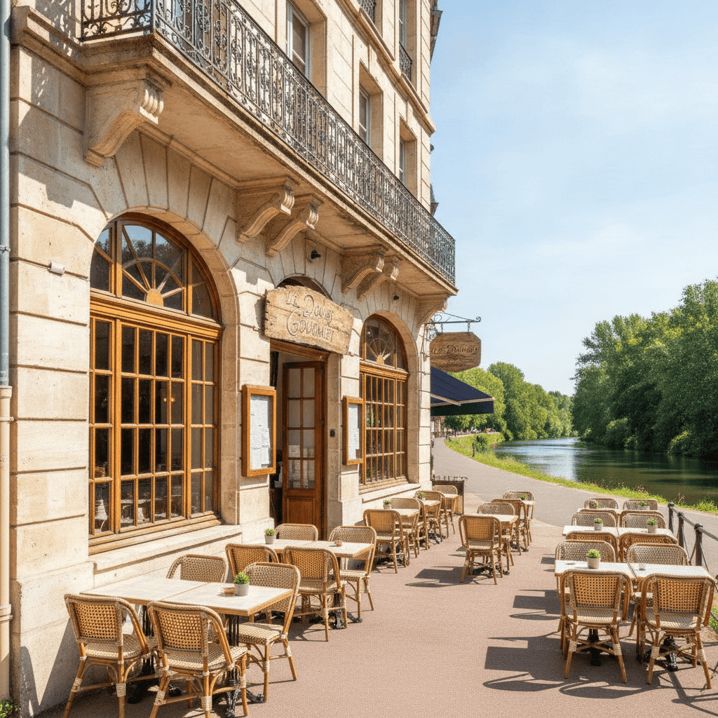 Restaurant 250m² à Besançon : terrasse - licence IV - Image 1