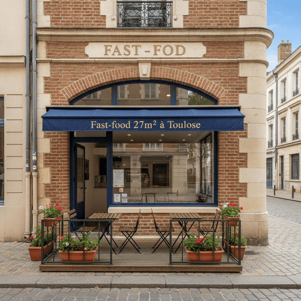 Fast-food 27m² à Toulouse