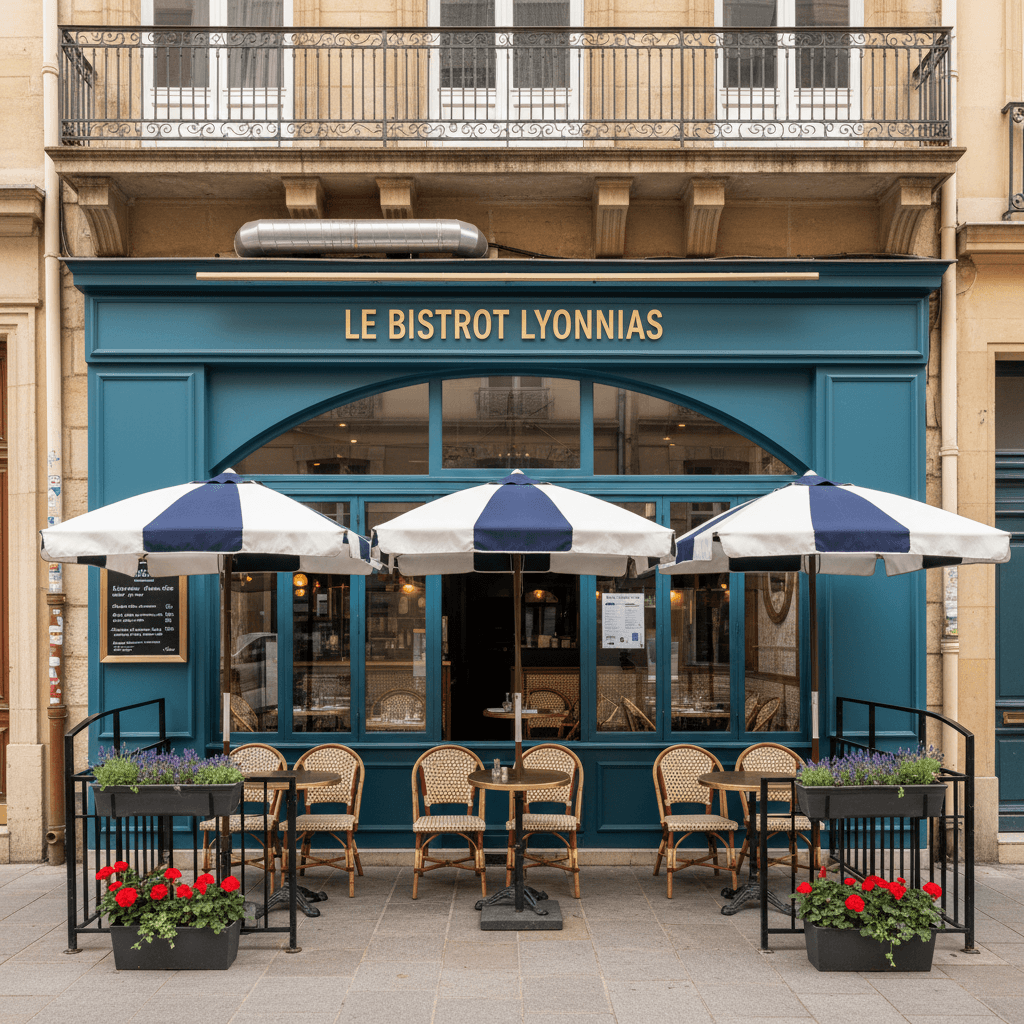 Restaurant 100m² à Lyon : terrasse - licence IV
