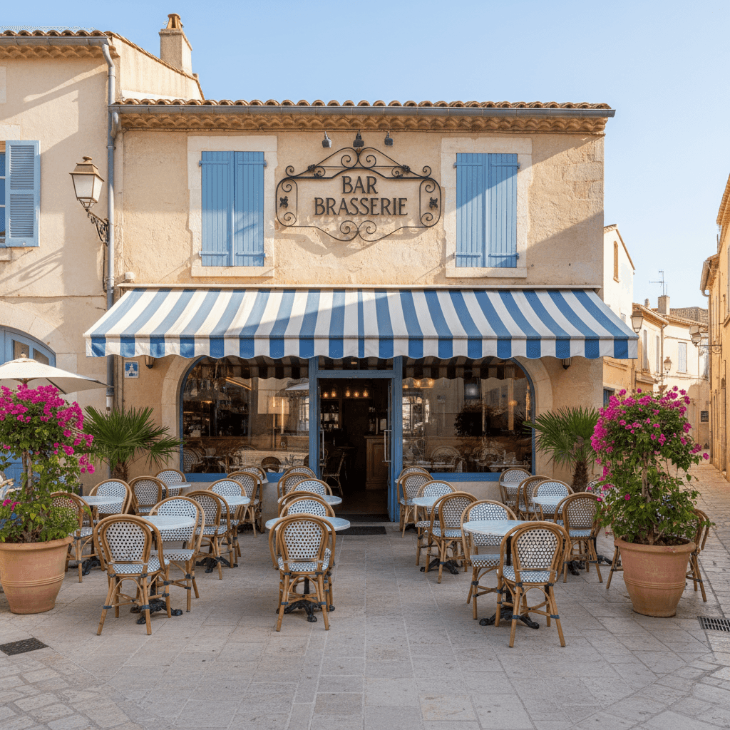 Bar-brasserie 75m² à Saintes-Maries-De-La-Mer : terrasse - licence IV - Image 1