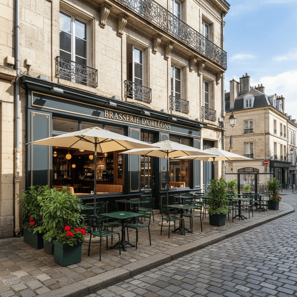 Bar-brasserie à Orléans : terrasse - licence IV - Image 1