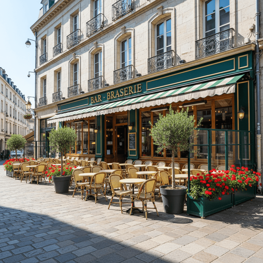 Bar-brasserie à Caen : terrasse - licence IV - Image 1
