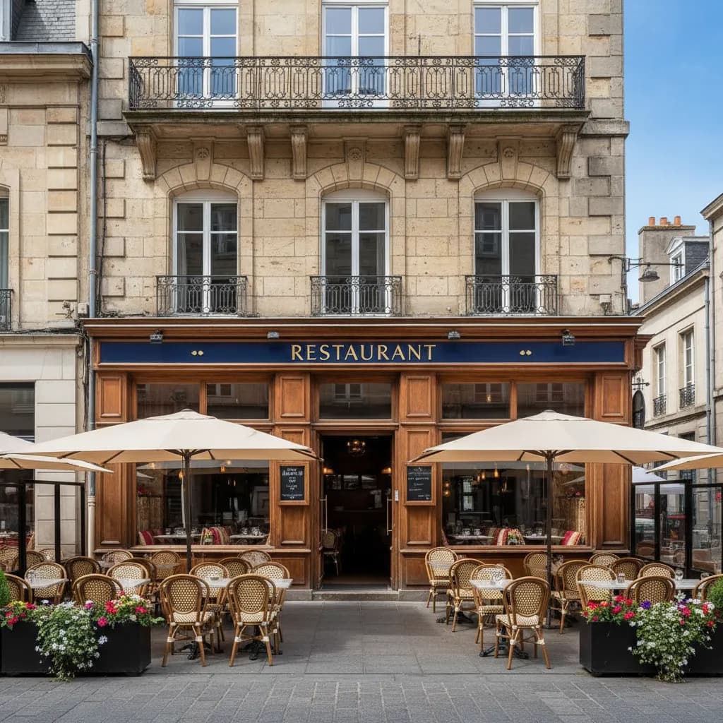 Restaurant à Nantes : terrasse - licence IV - Image 1