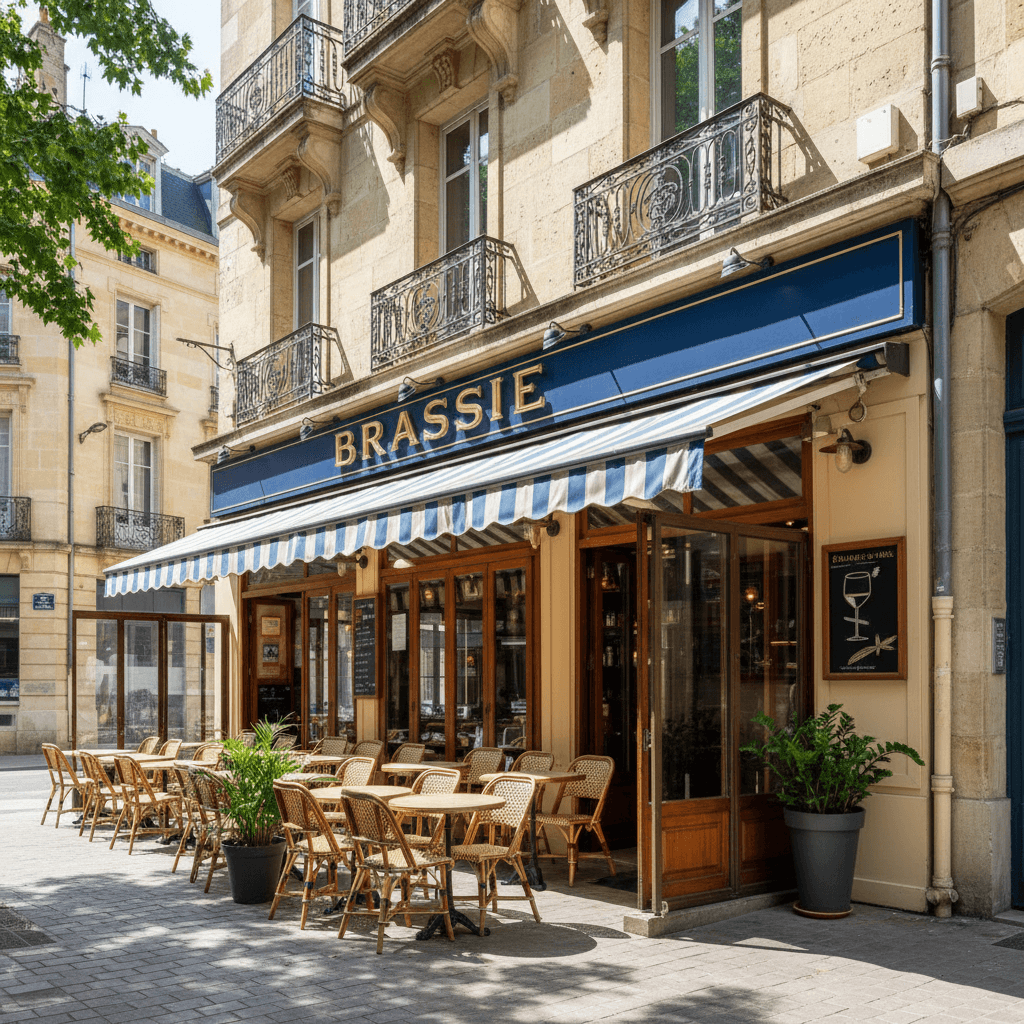 Bar-brasserie à Bordeaux : terrasse - licence IV