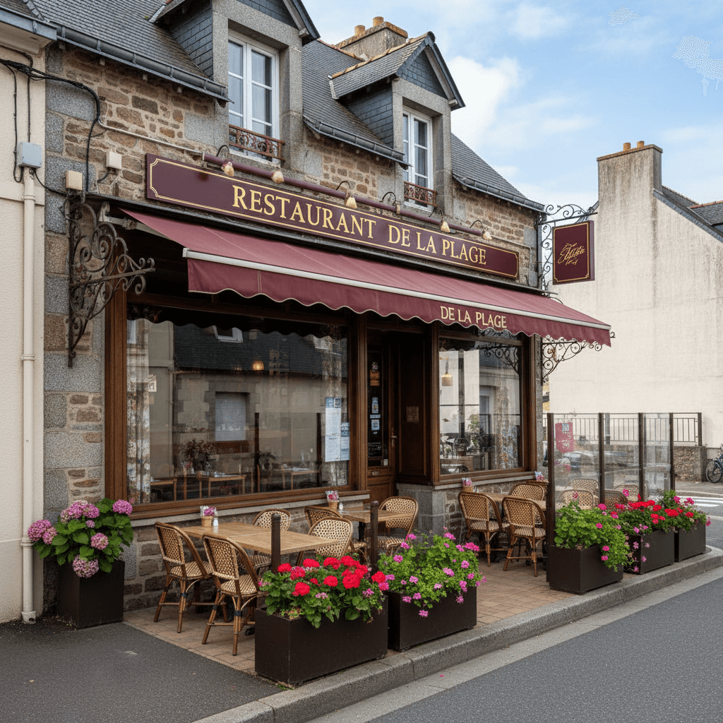 Restaurant 204m² à Saint-Pol-De-Léon : terrasse - licence IV - Image 1