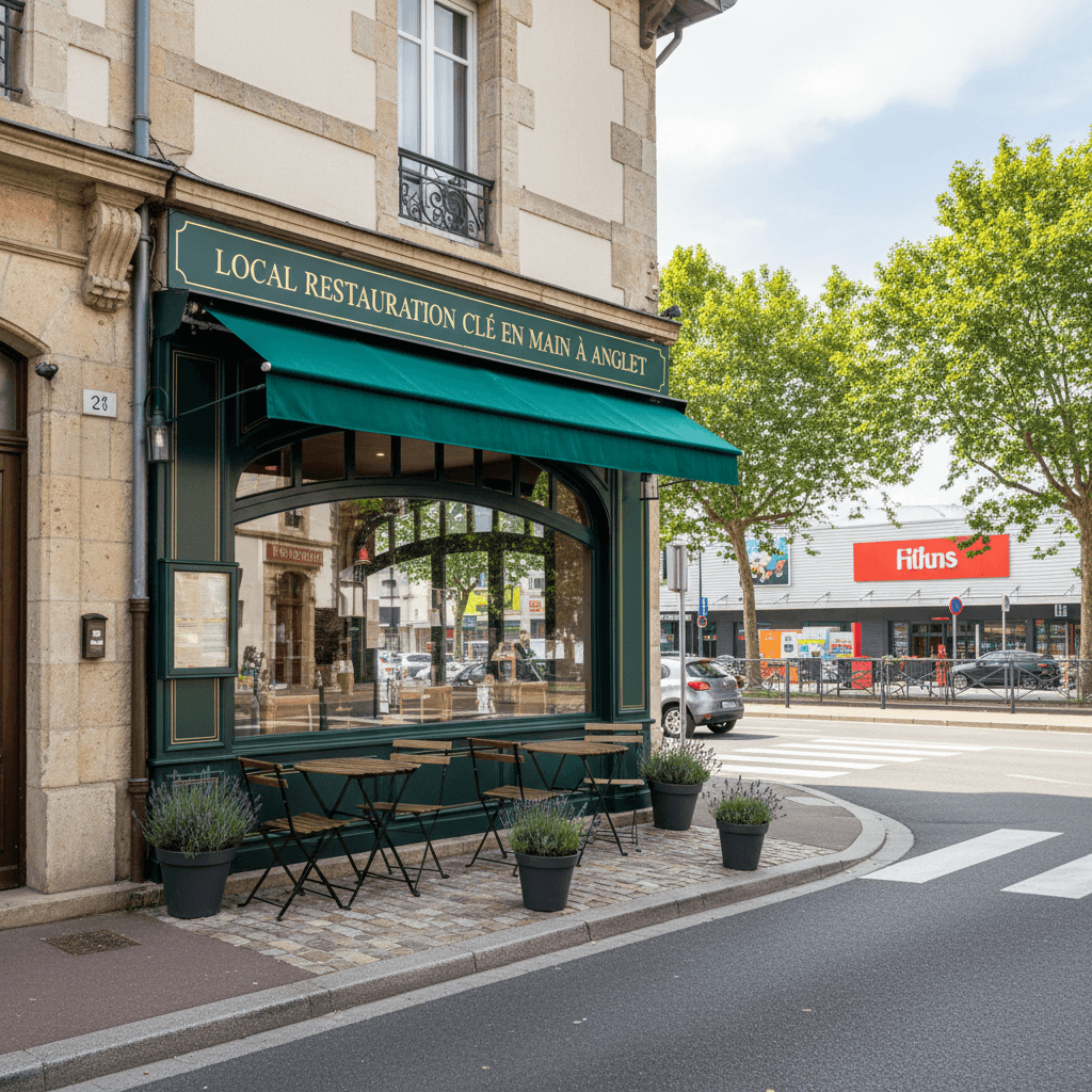 Restaurant 50m² à Anglet : terrasse - licence IV - Image 1