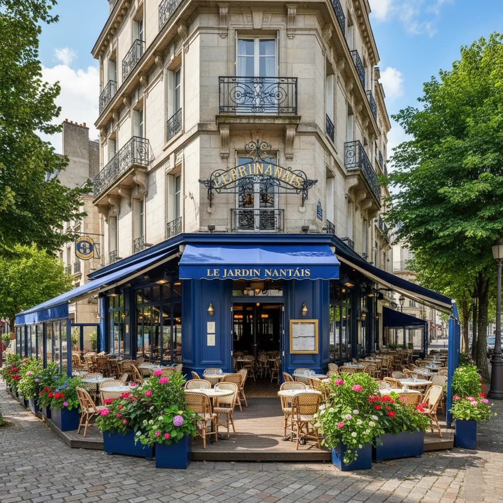 Restaurant à Nantes : terrasse - licence IV - Image 1