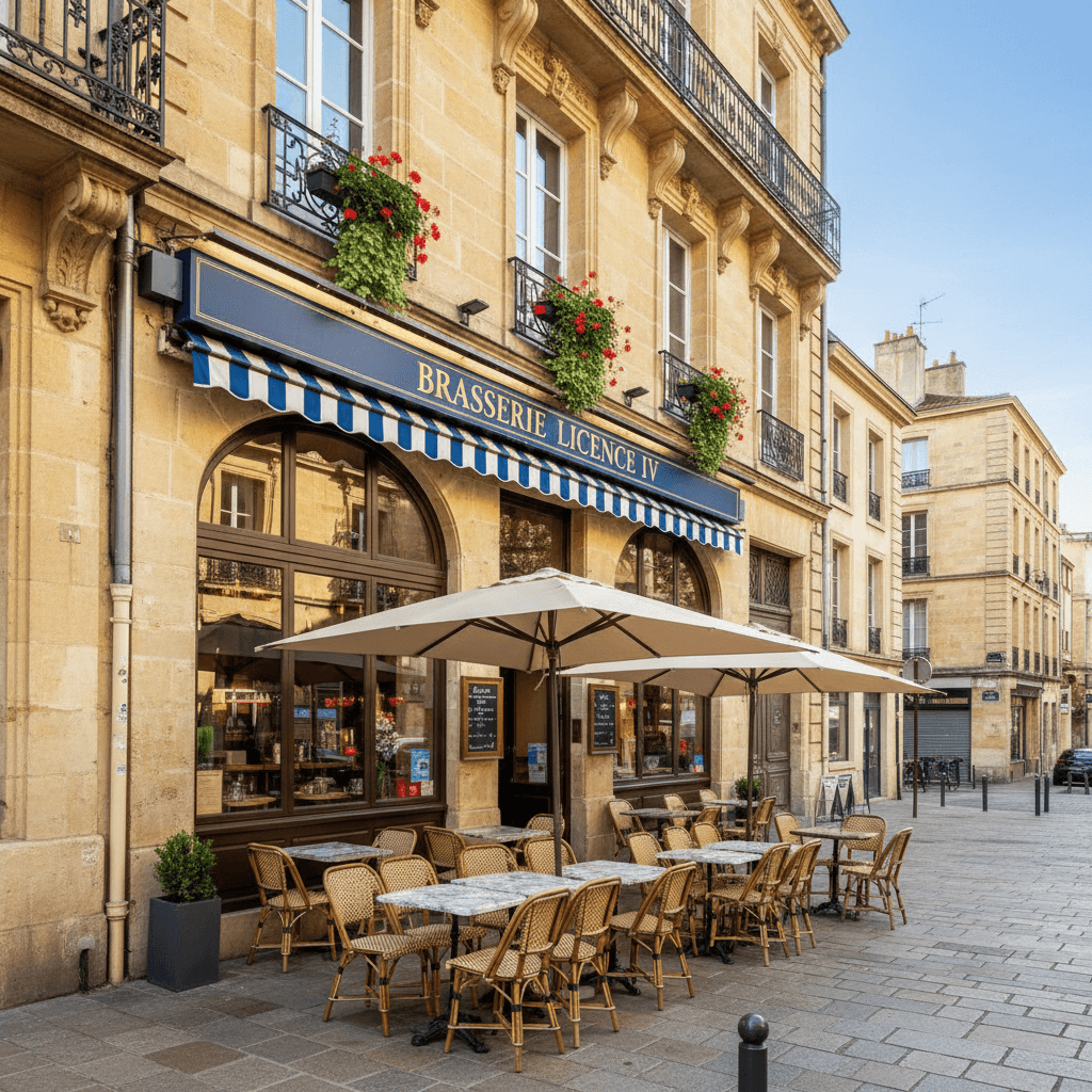 Bar-brasserie à Bordeaux : licence IV