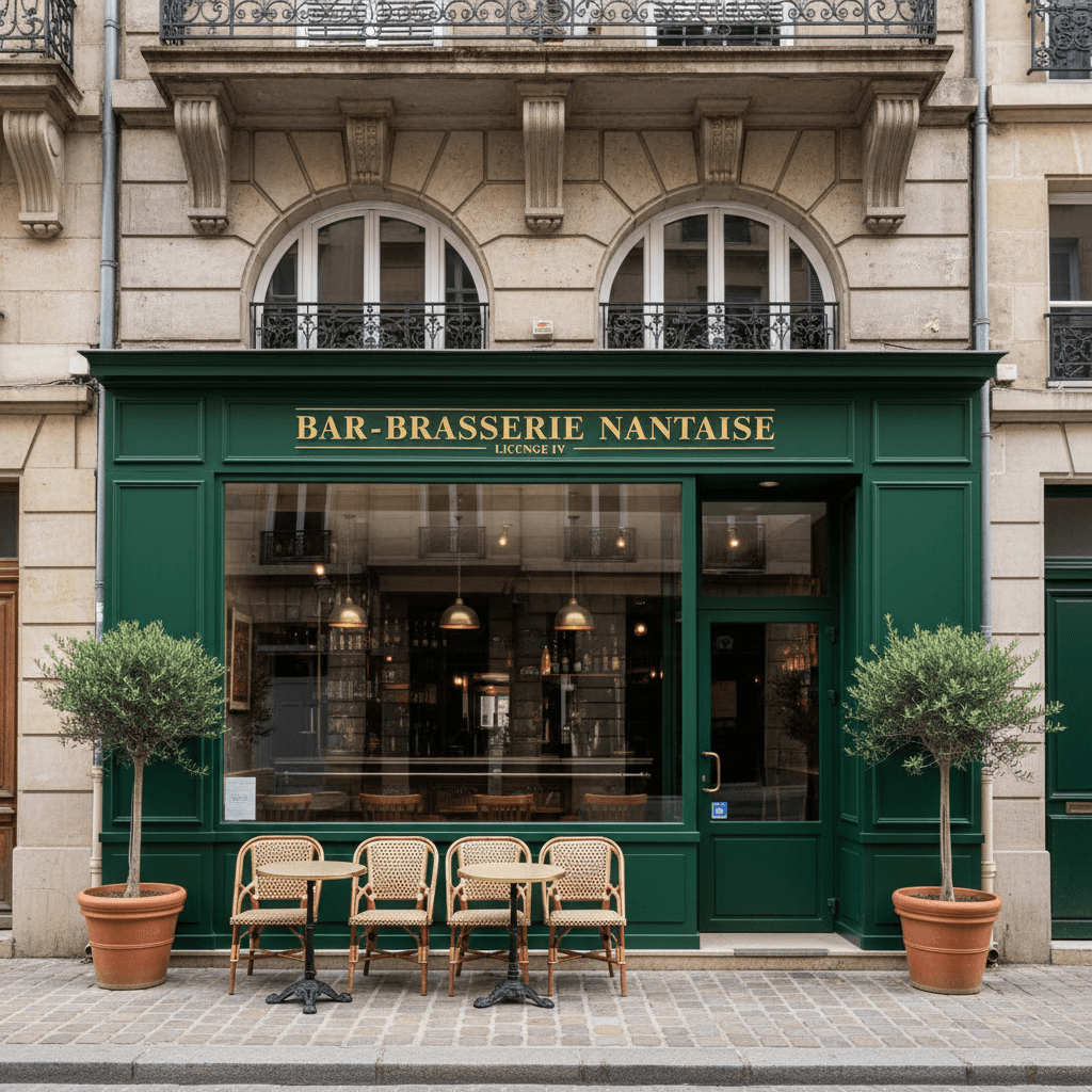 Bar-brasserie 60m² à Nantes : licence IV - Image 1