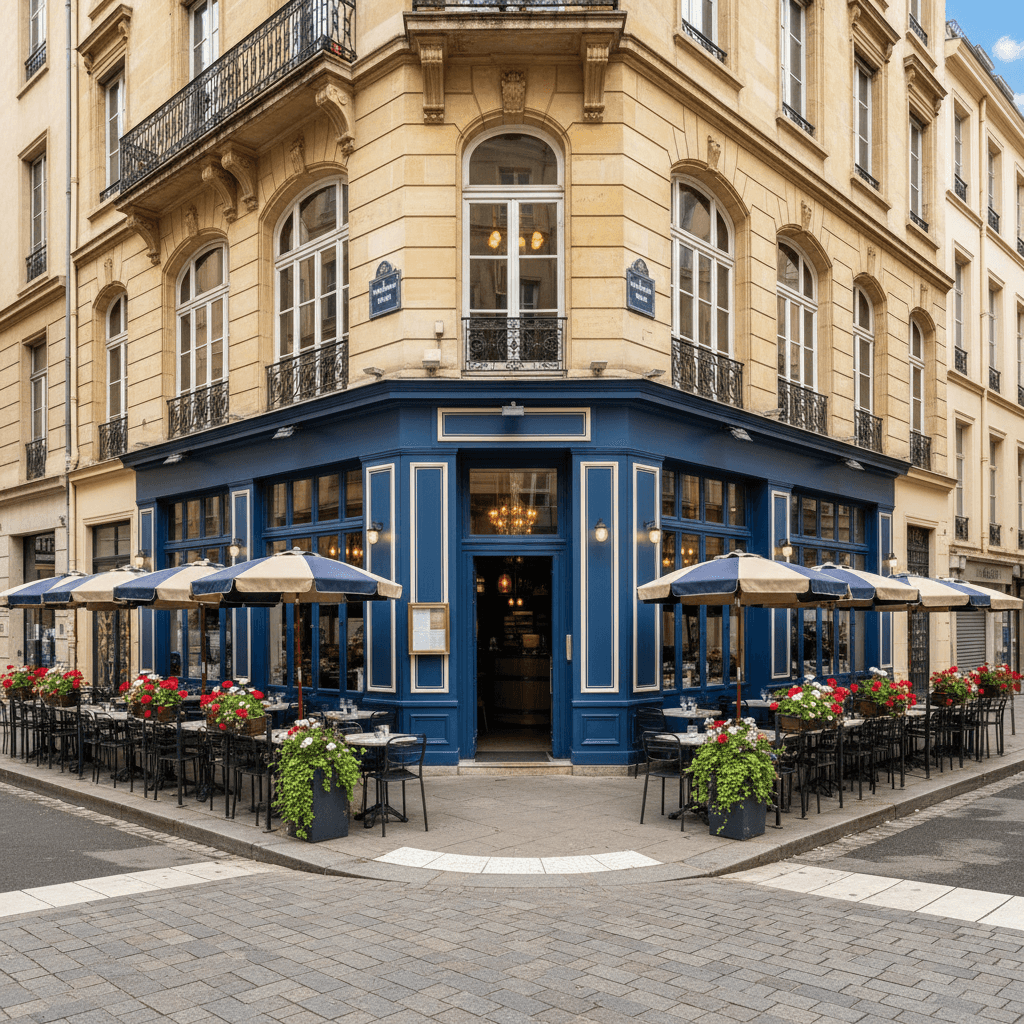 Restaurant 120m² à Lyon : terrasse - licence IV