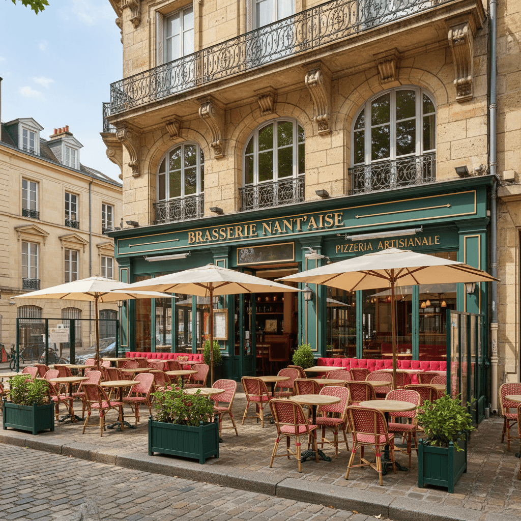 Bar-brasserie 250m² à Nantes : terrasse - licence IV - Image 1