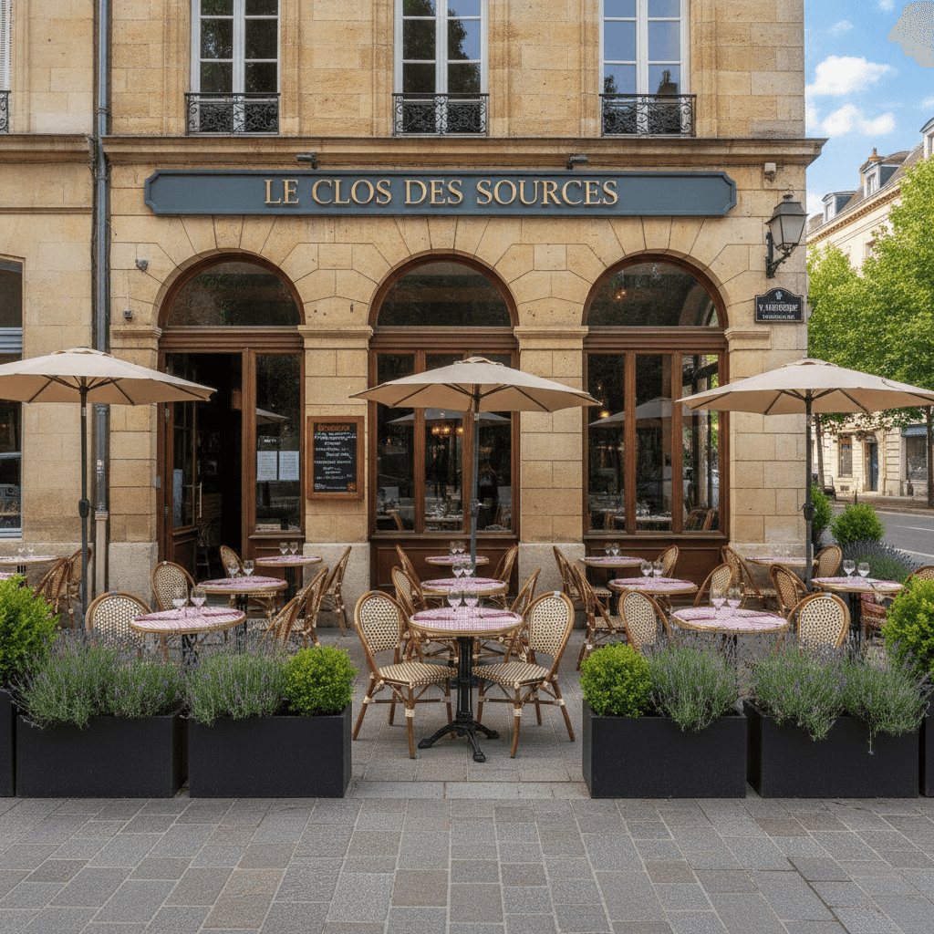 Restaurant 120m² à Charbonnières-Les-Bains : terrasse - licence IV - Image 1