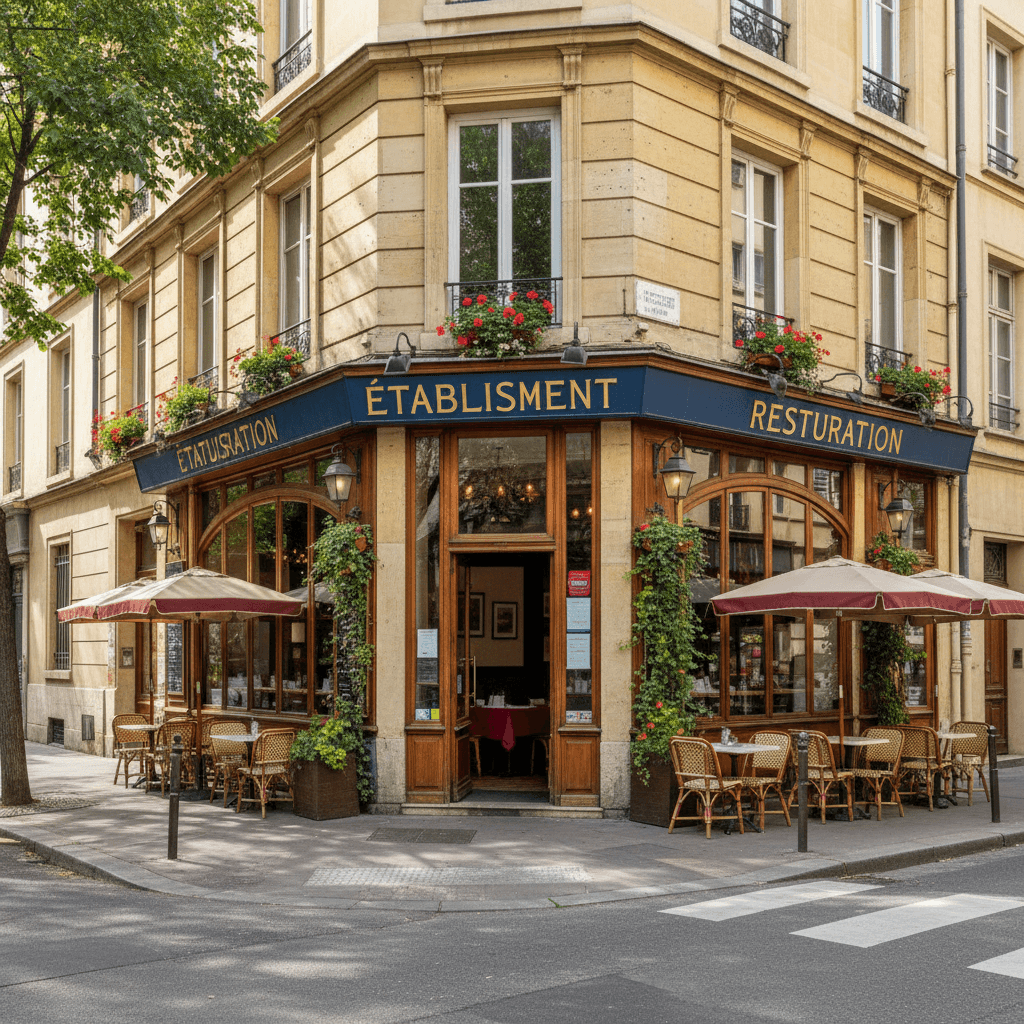 Restaurant à Lyon : terrasse - extraction