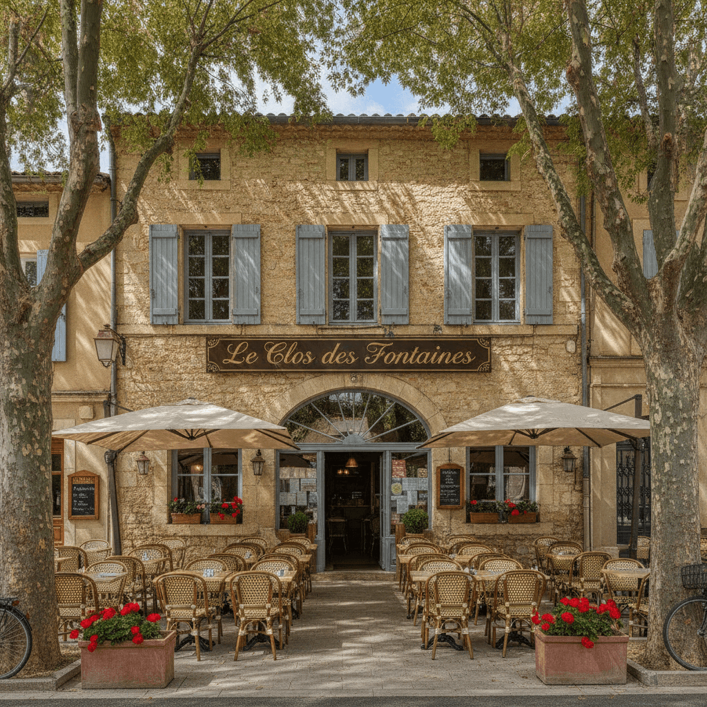Restaurant 135m² à Pernes-Les-Fontaines : terrasse - licence IV - Image 1