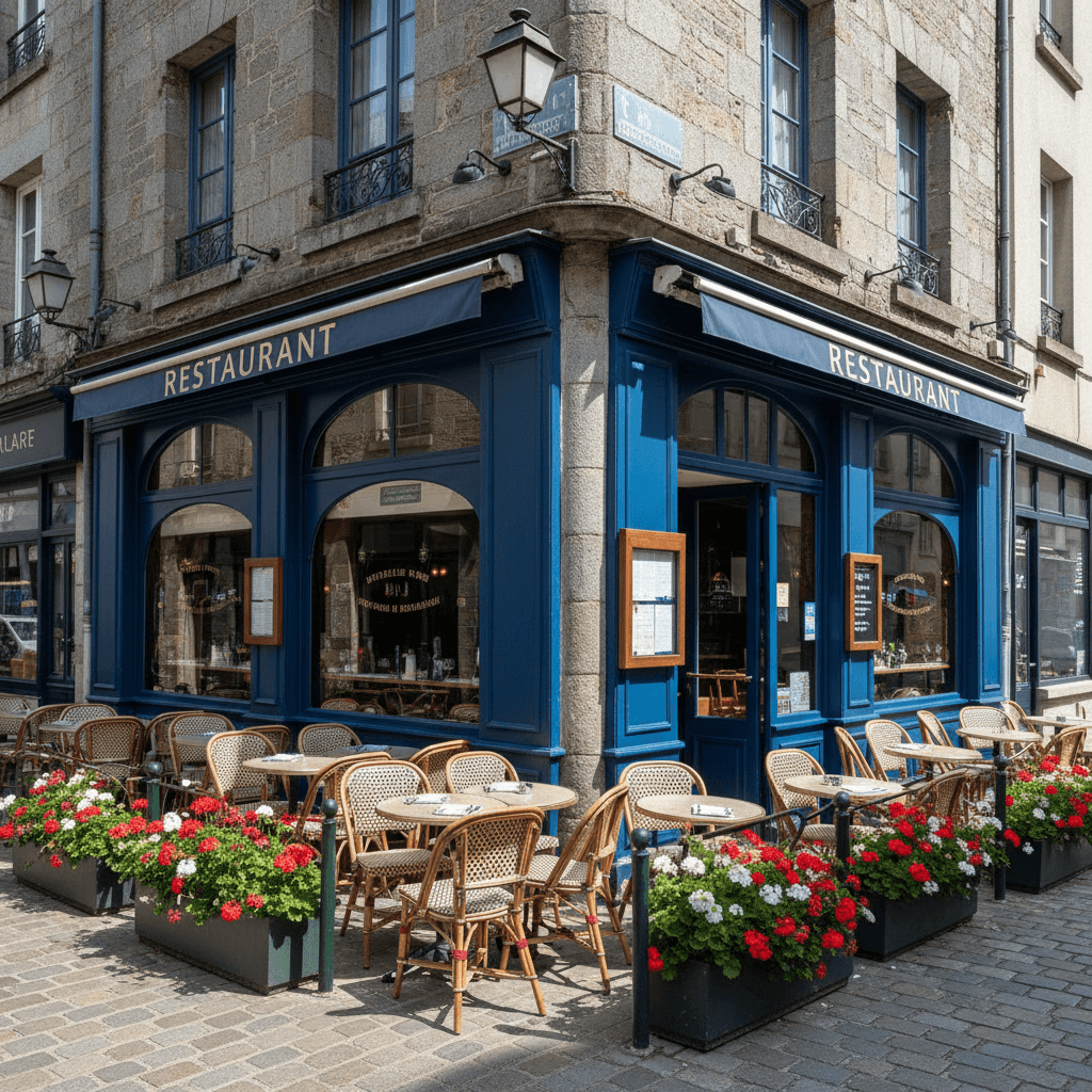 Restaurant à Vannes : terrasse - licence IV - Image 1
