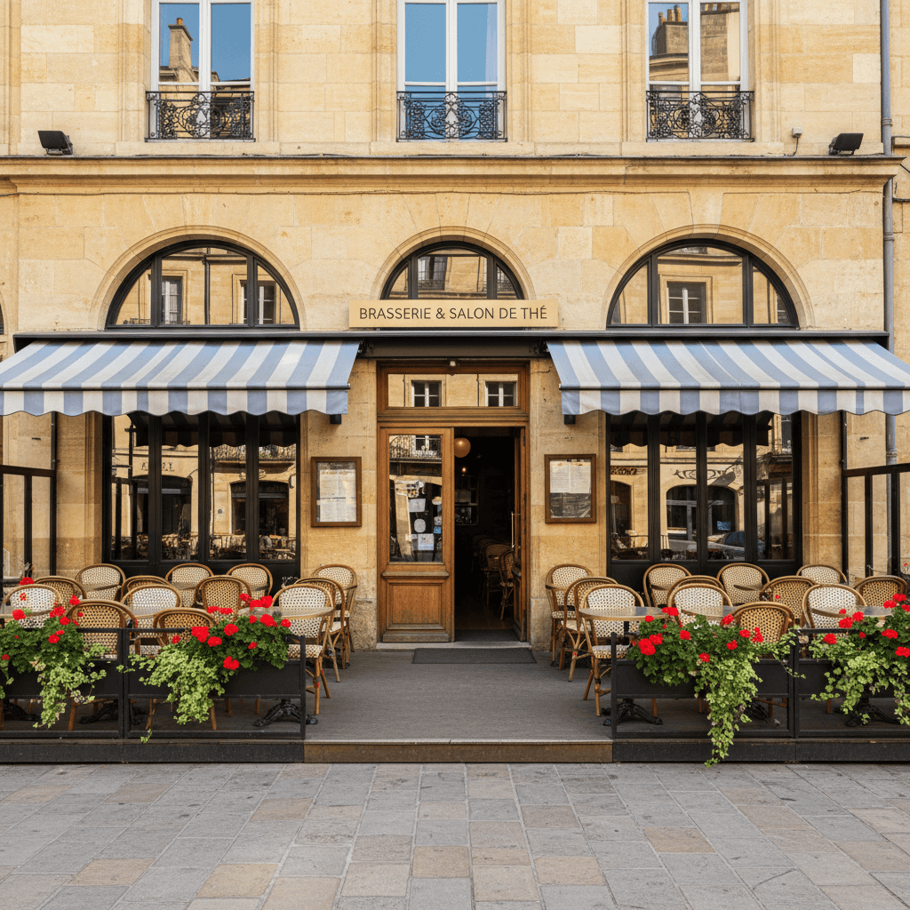 Bar-brasserie à Bordeaux : terrasse - licence IV - Image 1