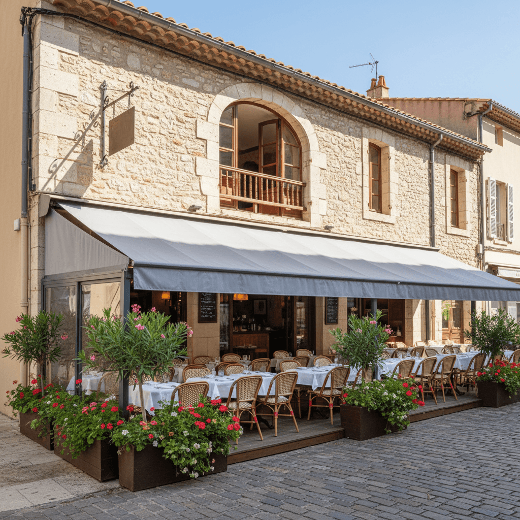 Restaurant 90m² à Argelès-Sur-Mer : terrasse - licence IV - Image 1