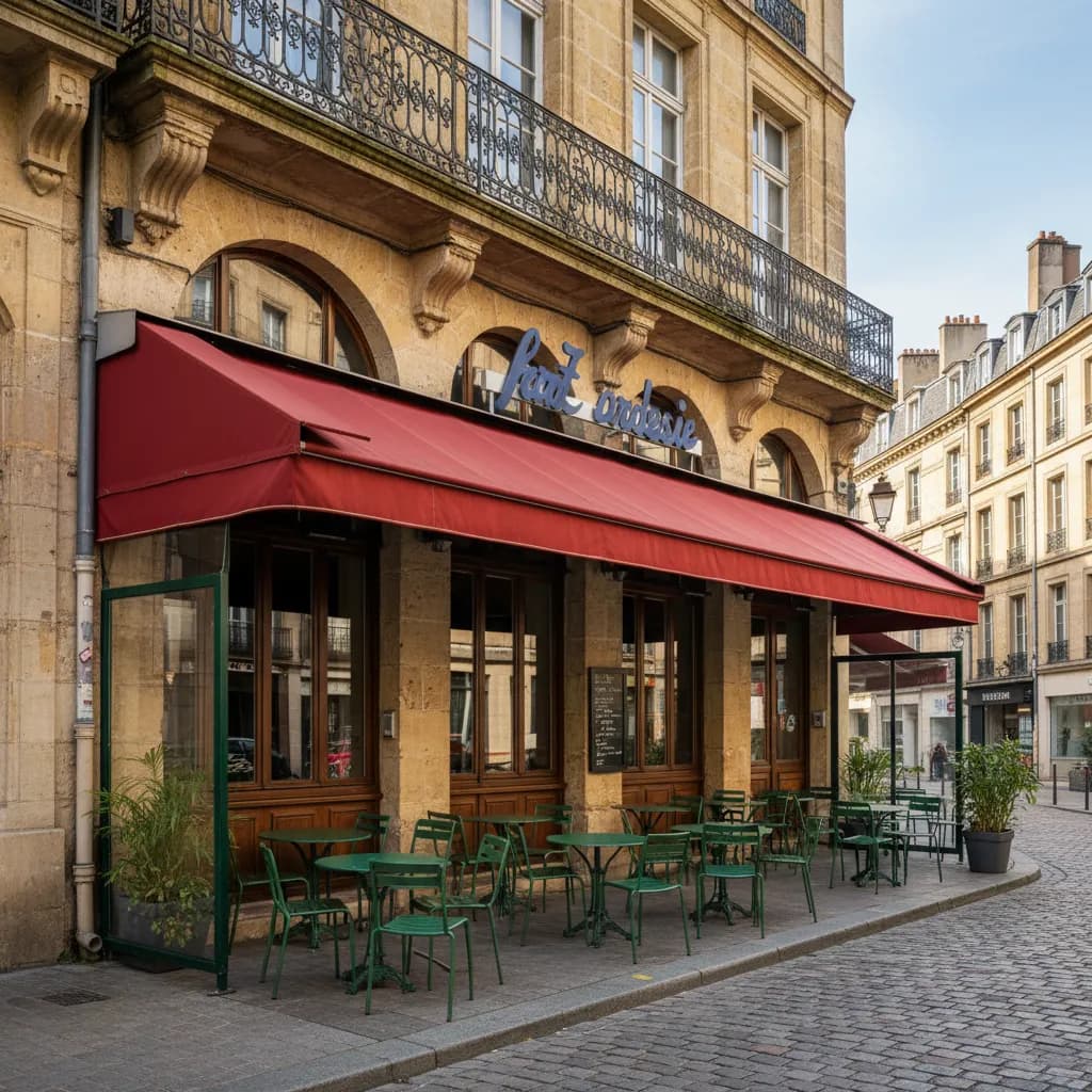 Bar-brasserie 115m² à Bordeaux : terrasse - licence IV - Image 1