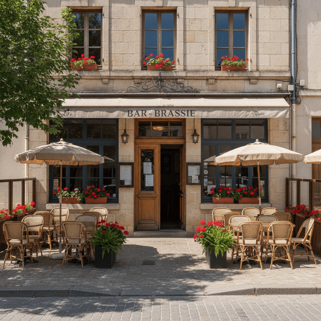 Bar-brasserie 300m² à Lons : terrasse - licence IV - Image 1