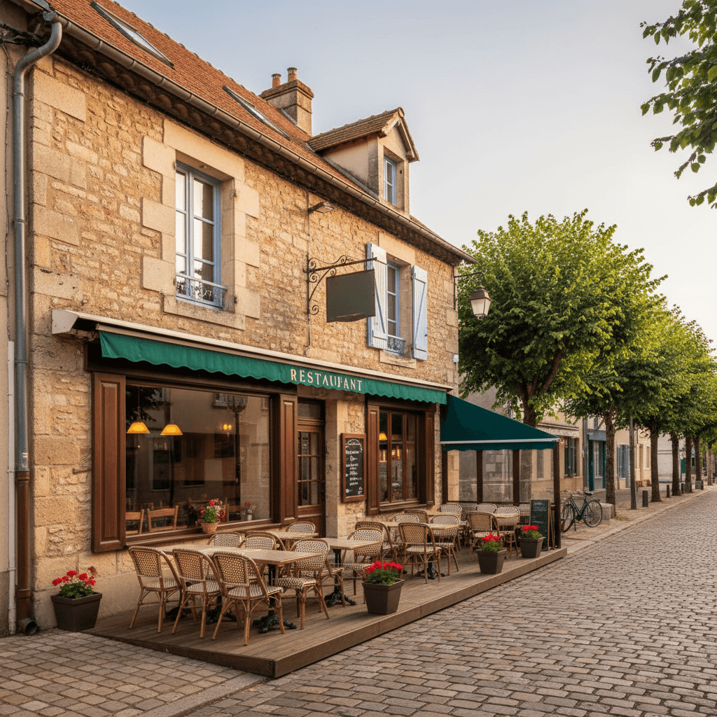 Restaurant 163m² à Saint-Vivien-De-Médoc : terrasse - licence IV - Image 1