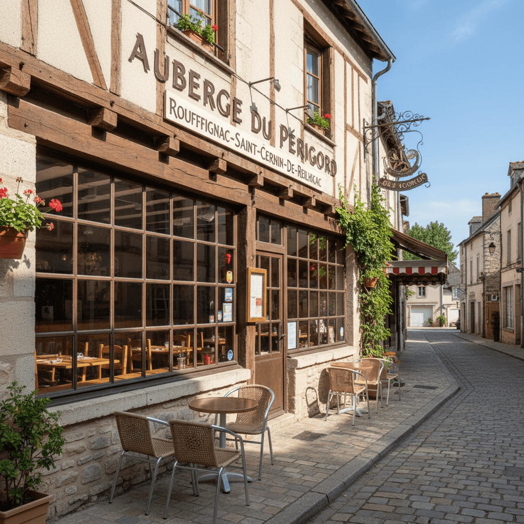 Restaurant 300m² à Rouffignac-Saint-Cernin-De-Reilhac : terrasse - licence IV - Image 1