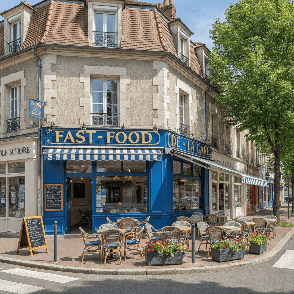 Fast-food 120m² à Givors : terrasse - licence IV - Image 1