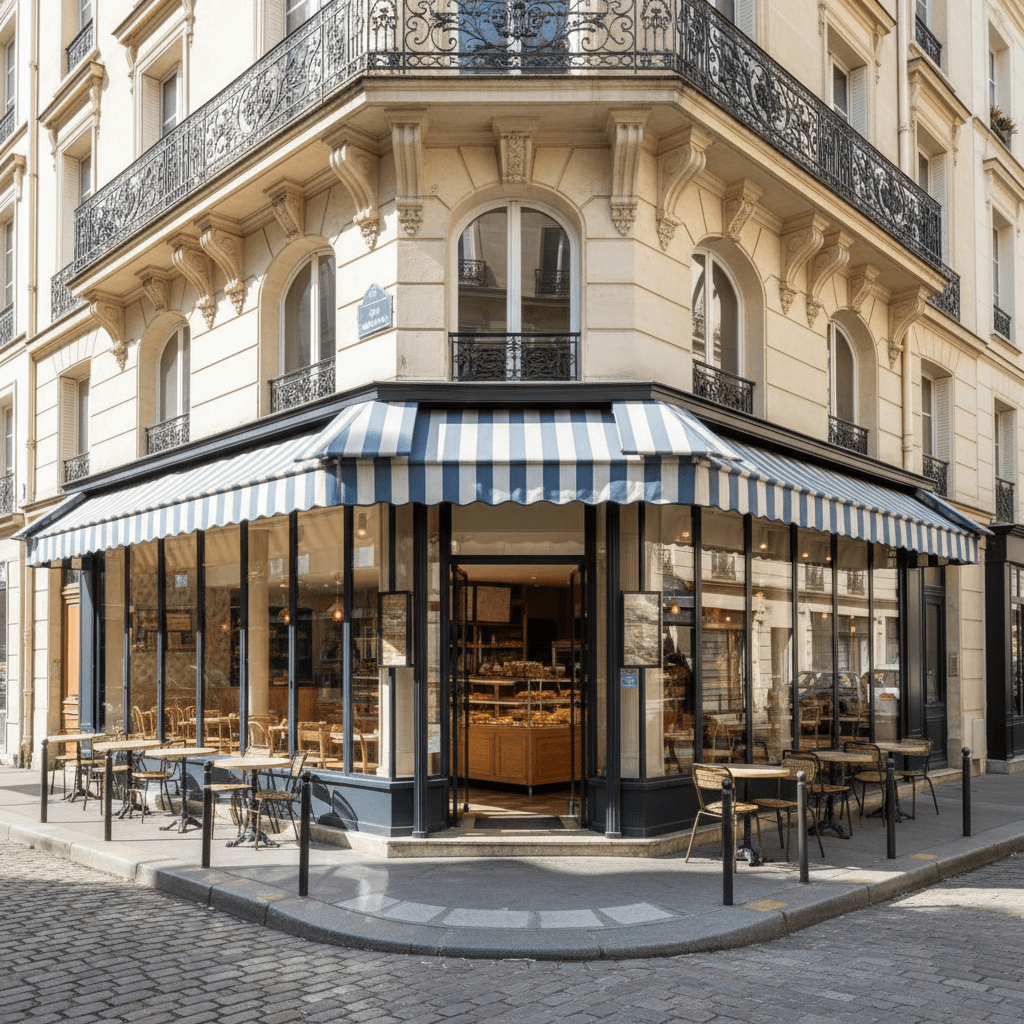 Snack 140m² à Paris : terrasse - licence IV