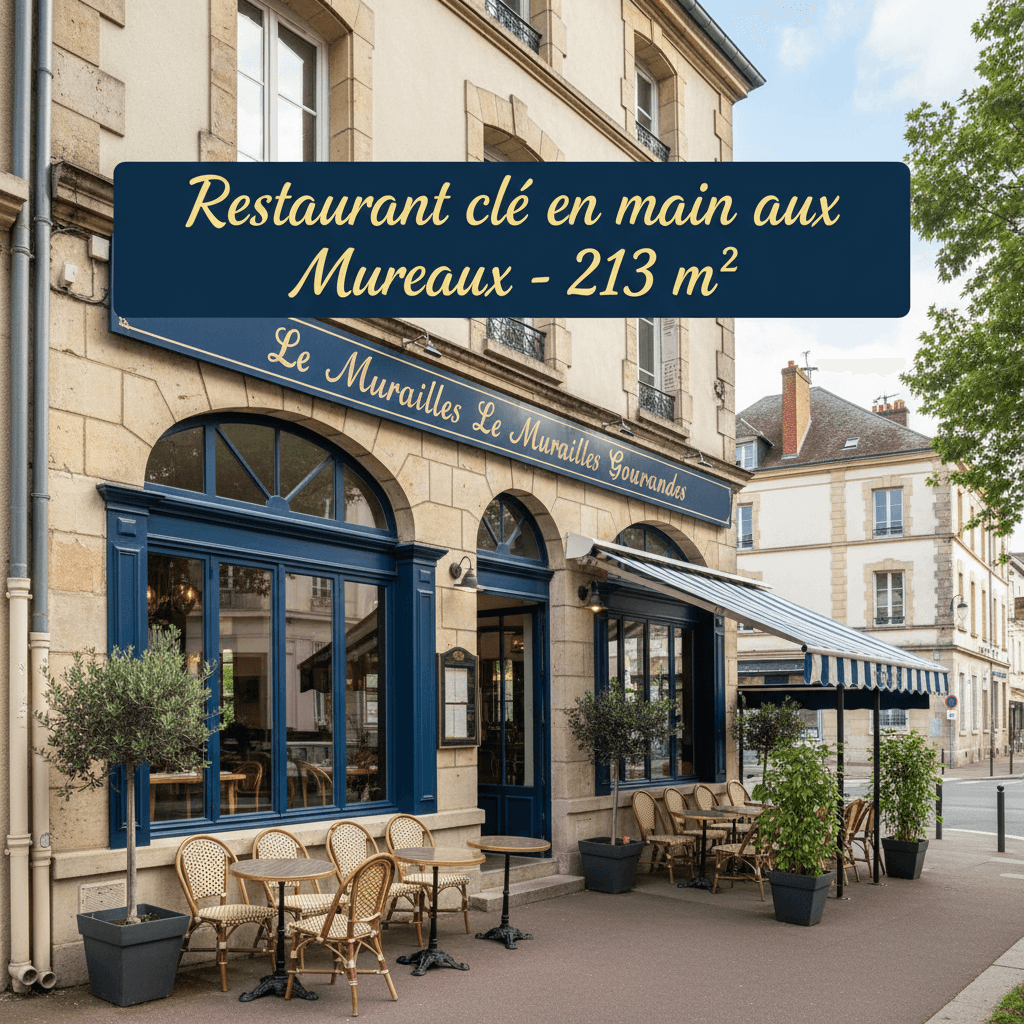 Restaurant 213m² à Les Mureaux : extraction - Image 1
