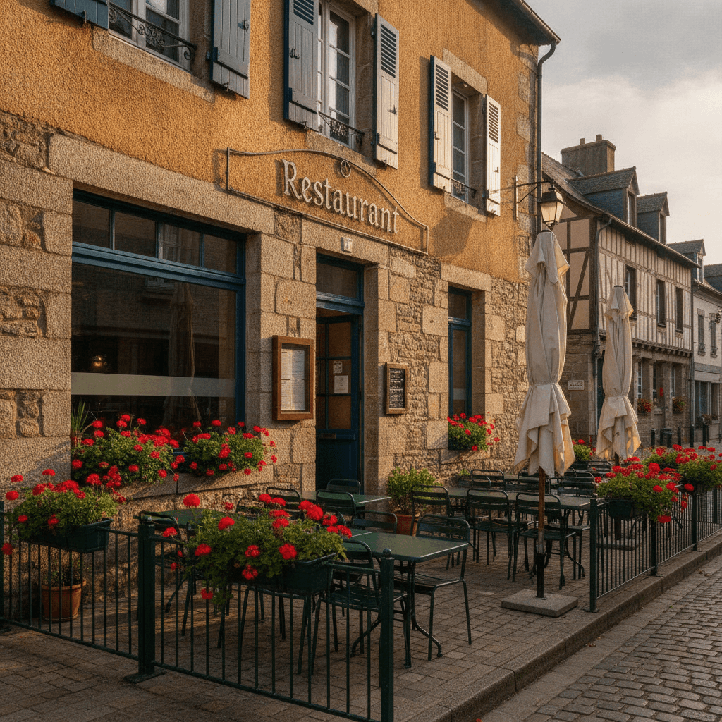 Restaurant à Quimper : terrasse - licence IV - Image 1