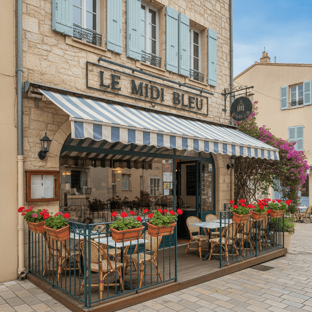 Restaurant 47m² à Villefranche-Sur-Mer : terrasse - extraction - Image 1