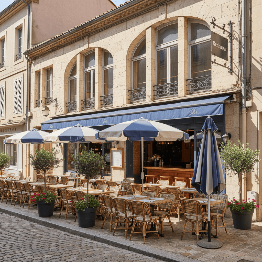 Restaurant à Sète : terrasse - licence IV - Image 1
