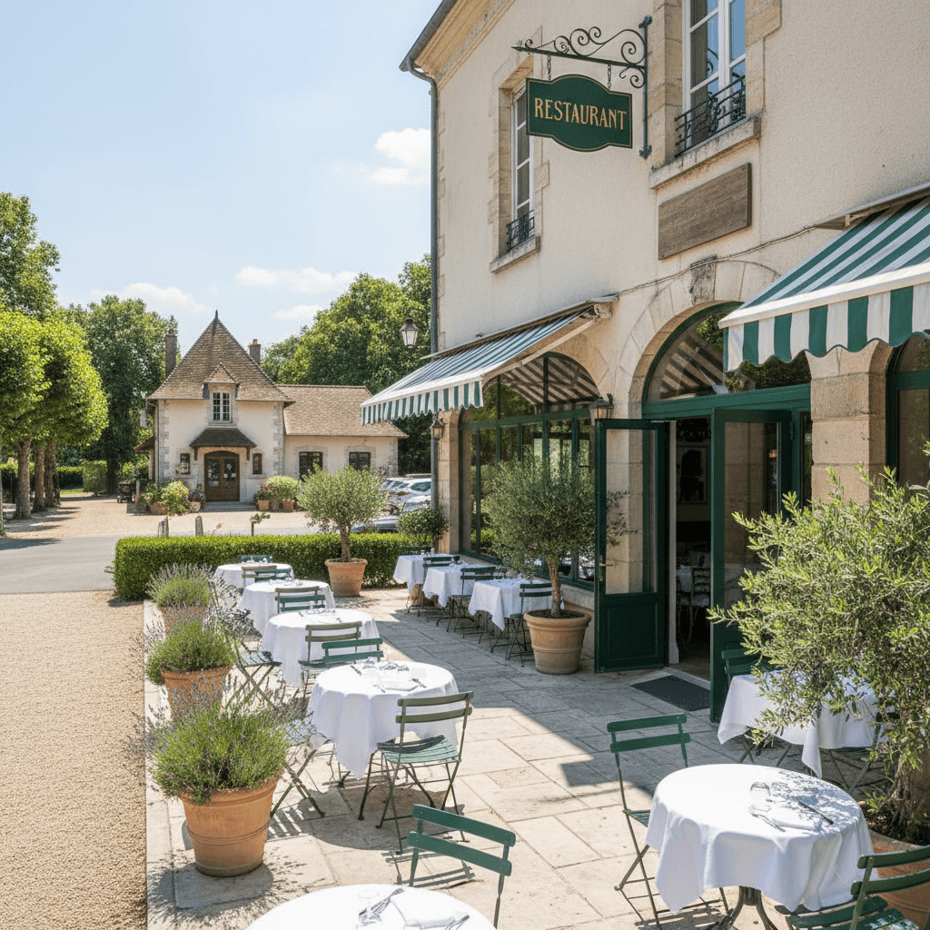 Restaurant à Bouliac : terrasse - licence IV - Image 1
