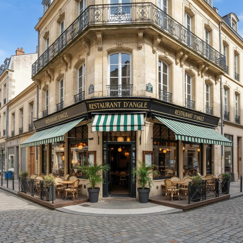 Restaurant 100m² à Bordeaux : extraction - cuisine équipée - Image 1