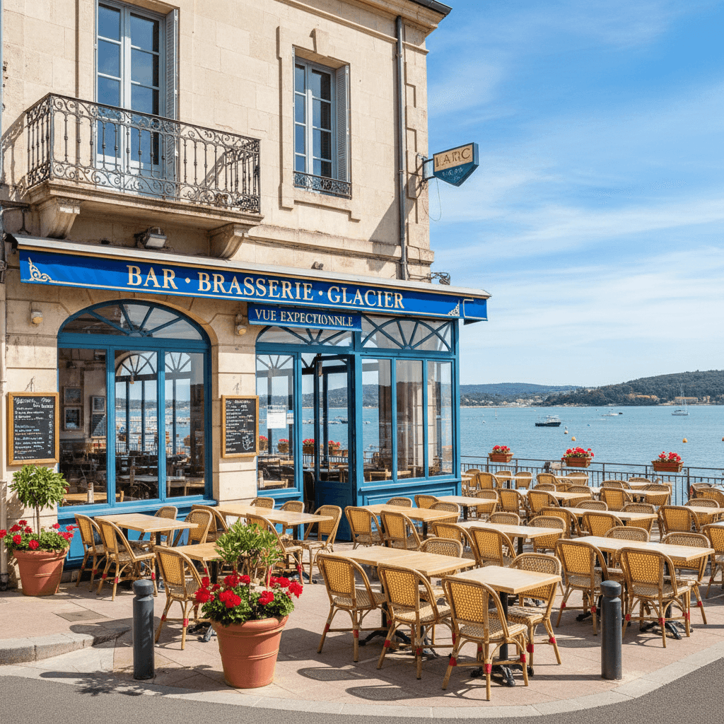 Bar-brasserie à Sète : terrasse - licence IV - Image 1