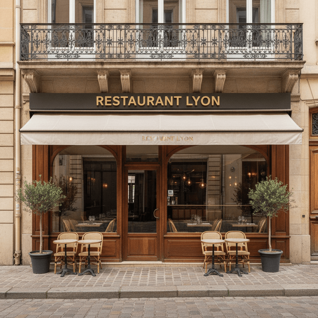 Restaurant 95m² à Lyon : extraction - cuisine équipée
