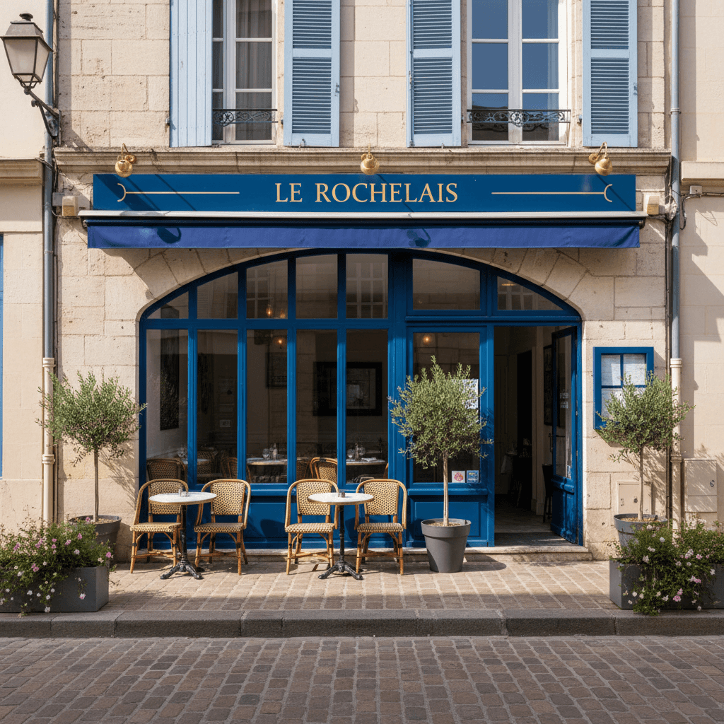 Restaurant 43m² à La Rochelle : terrasse - licence IV - Image 1