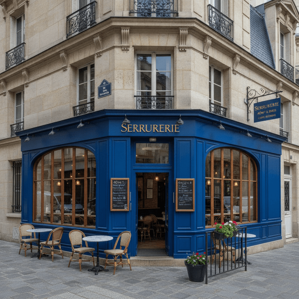 Serrurerie 40m² à Paris : cave/réserve