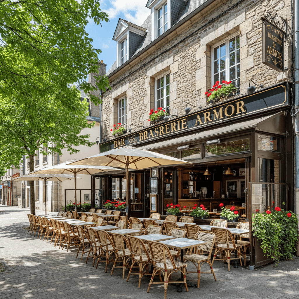Bar-brasserie à Rennes : terrasse - licence IV