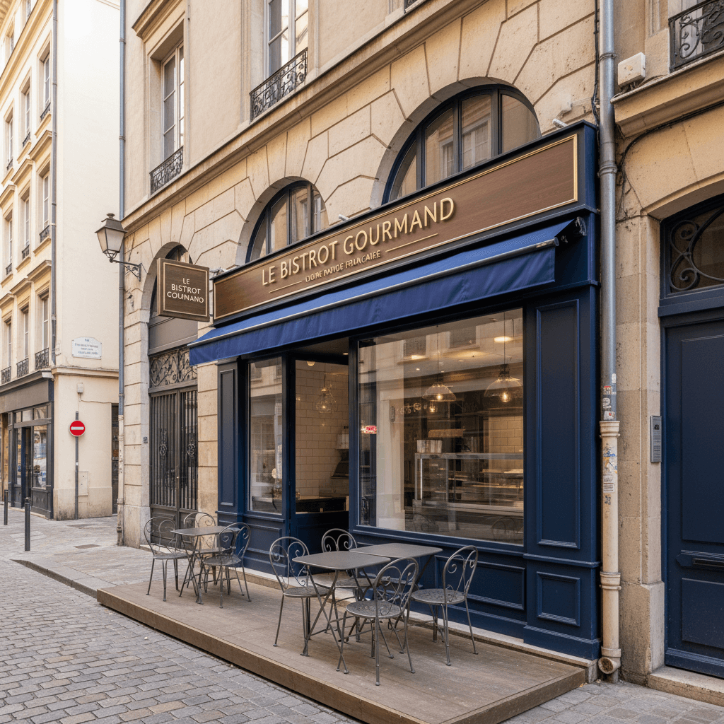 Fast-food 40m² à Lyon : cuisine équipée - Image 1
