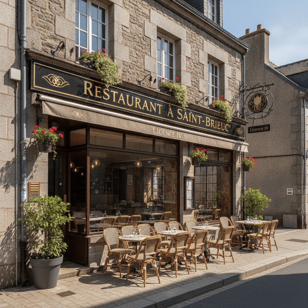 Restaurant à Saint-Brieuc : licence IV - Image 1