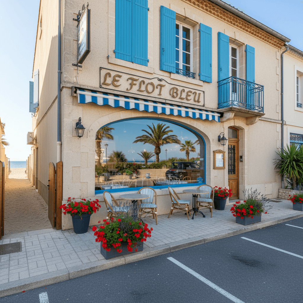 Restaurant 60m² à Frontignan : terrasse - extraction - Image 1