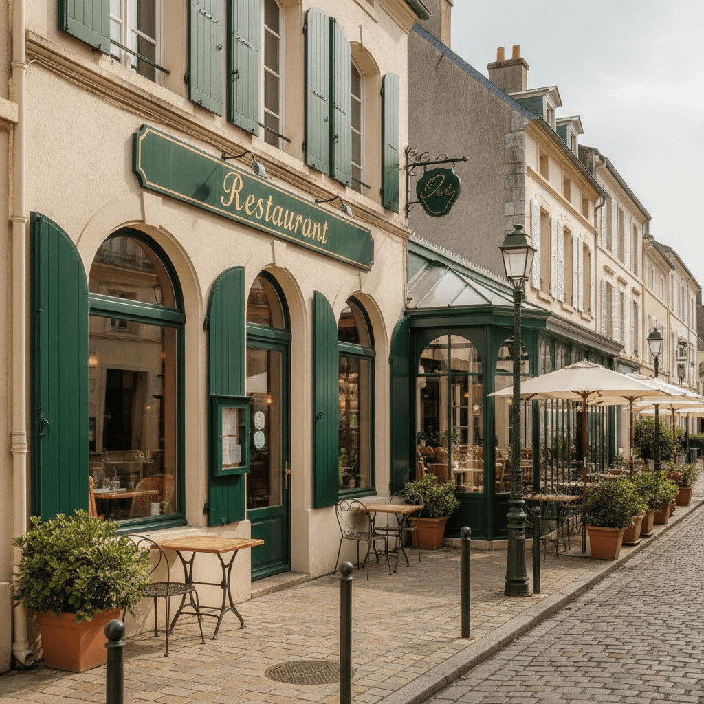 Restaurant 350m² à Saint-Arnoult : terrasse - licence IV - Image 1