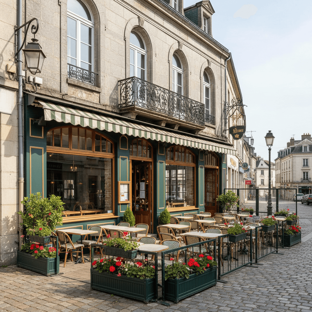 Bar-brasserie 94m² à Aire-Sur-La-Lys : terrasse - licence IV - Image 1