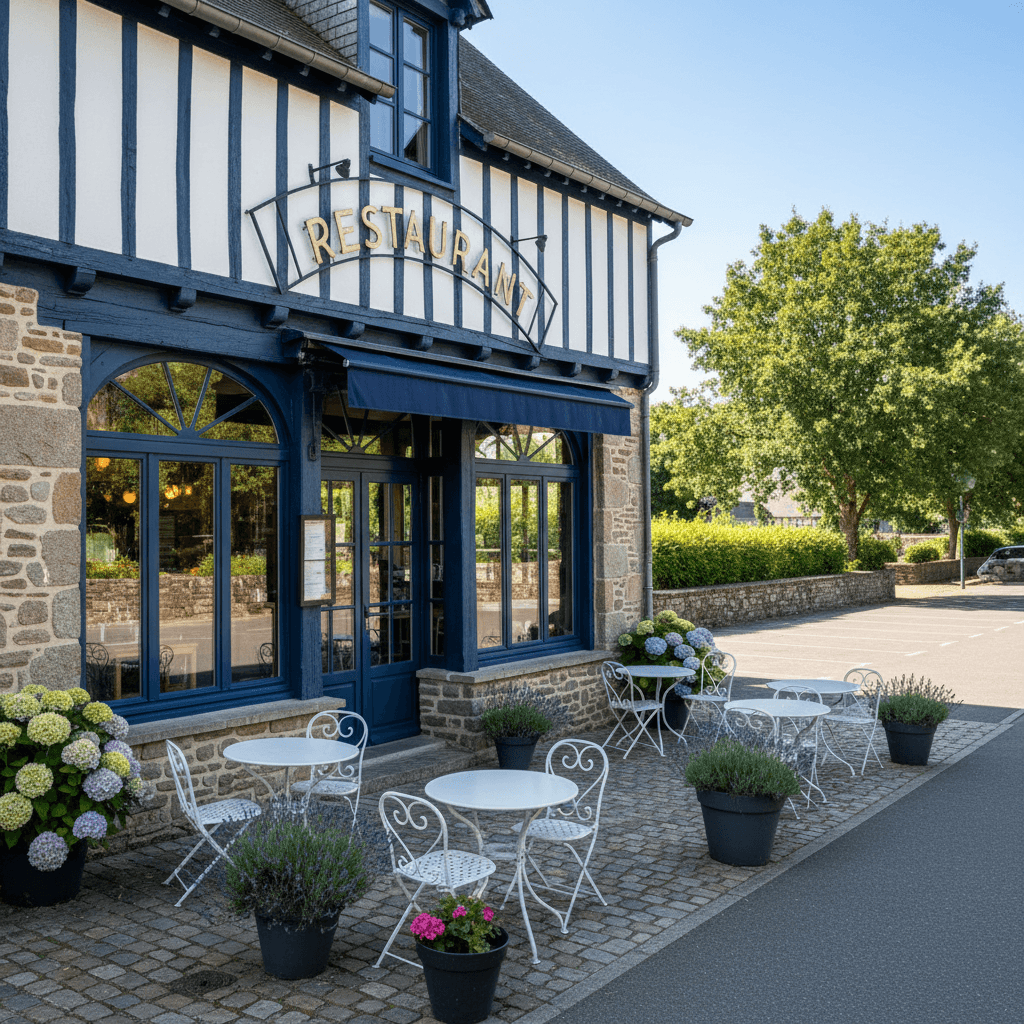 Restaurant à Vannes : terrasse - licence IV - Image 1