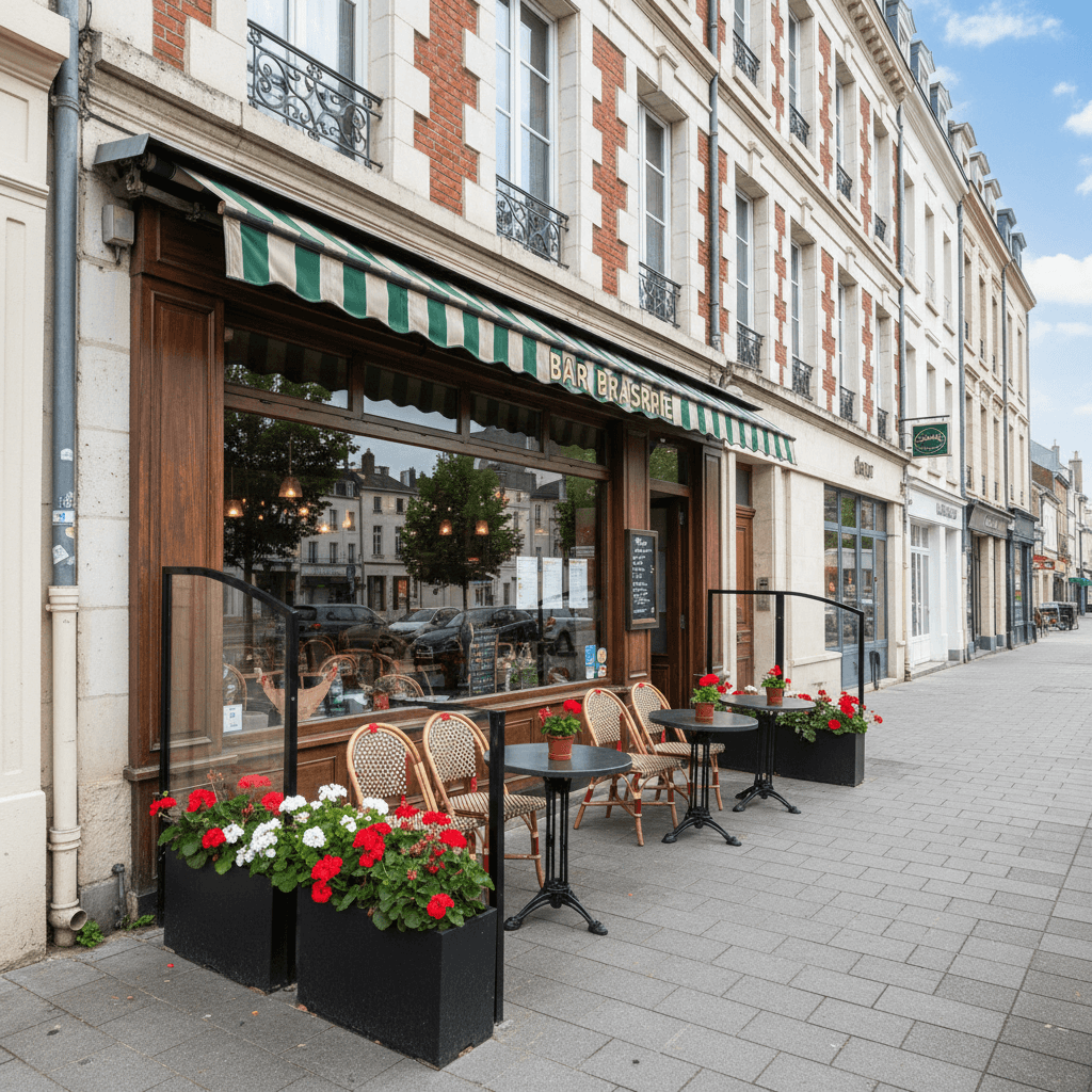 Bar-brasserie 200m² à Nantes : licence IV - Image 1