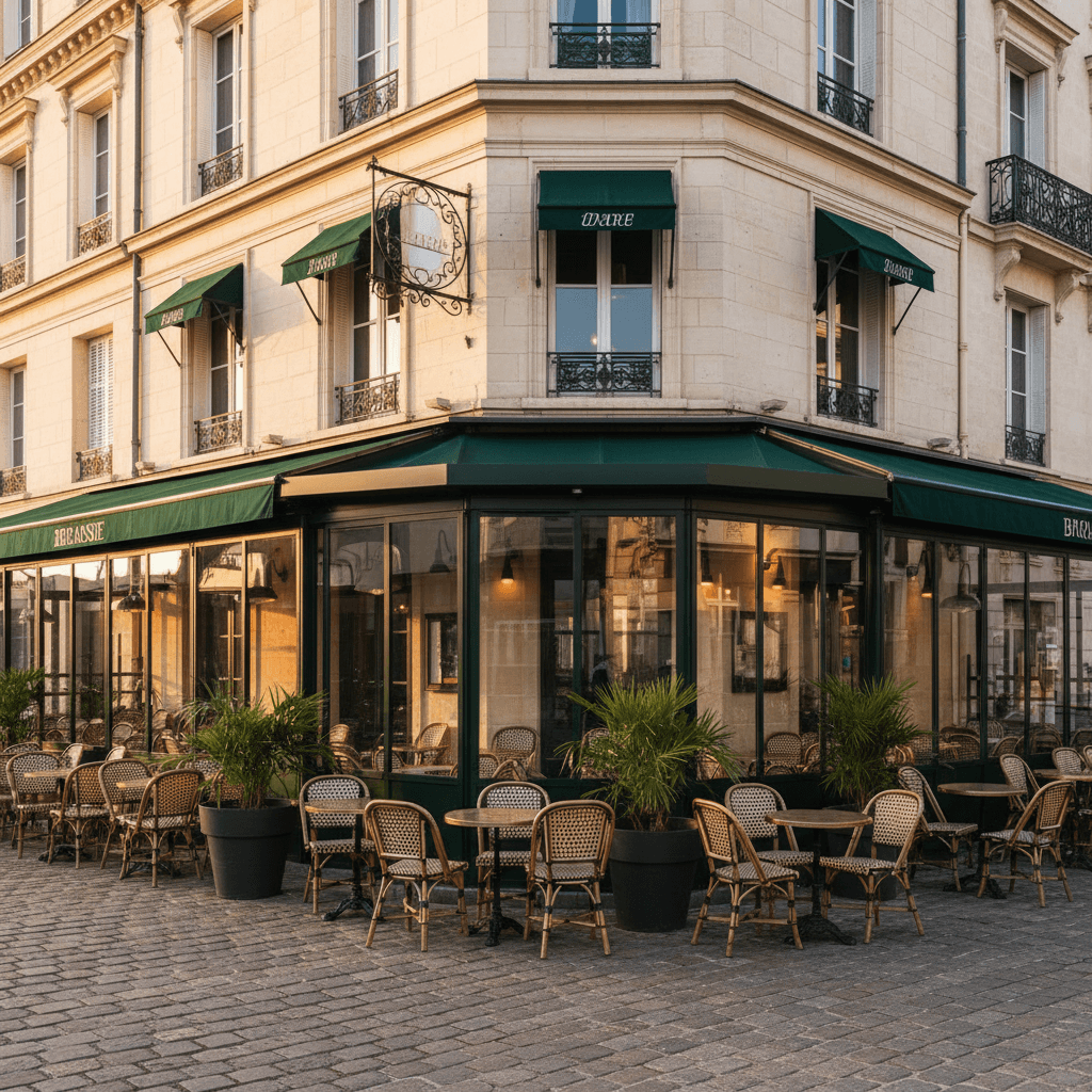 Bar-brasserie à Deauville : terrasse - licence IV - Image 1