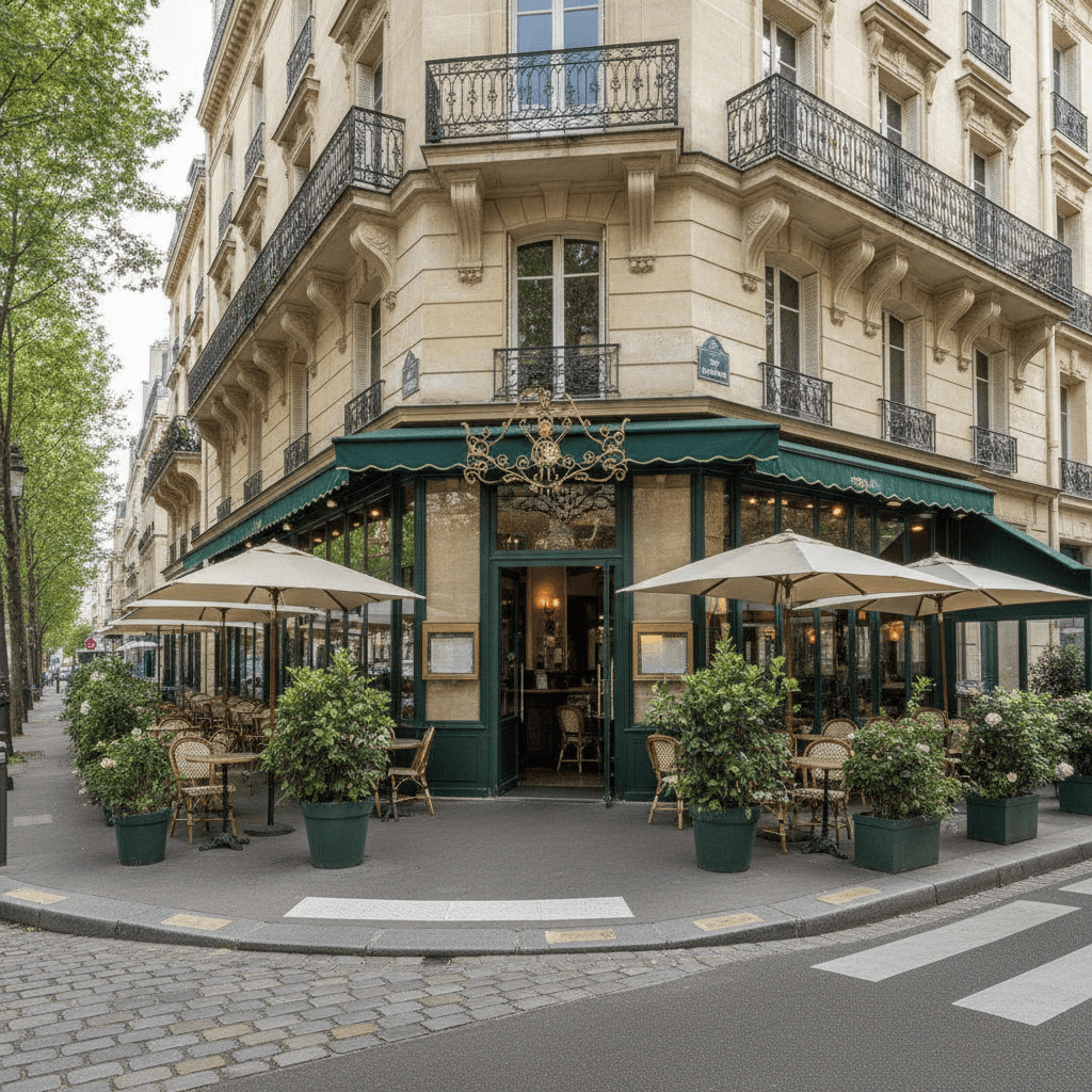 Bar-brasserie 50 couverts à Paris : terrasse - licence IV - Image 1