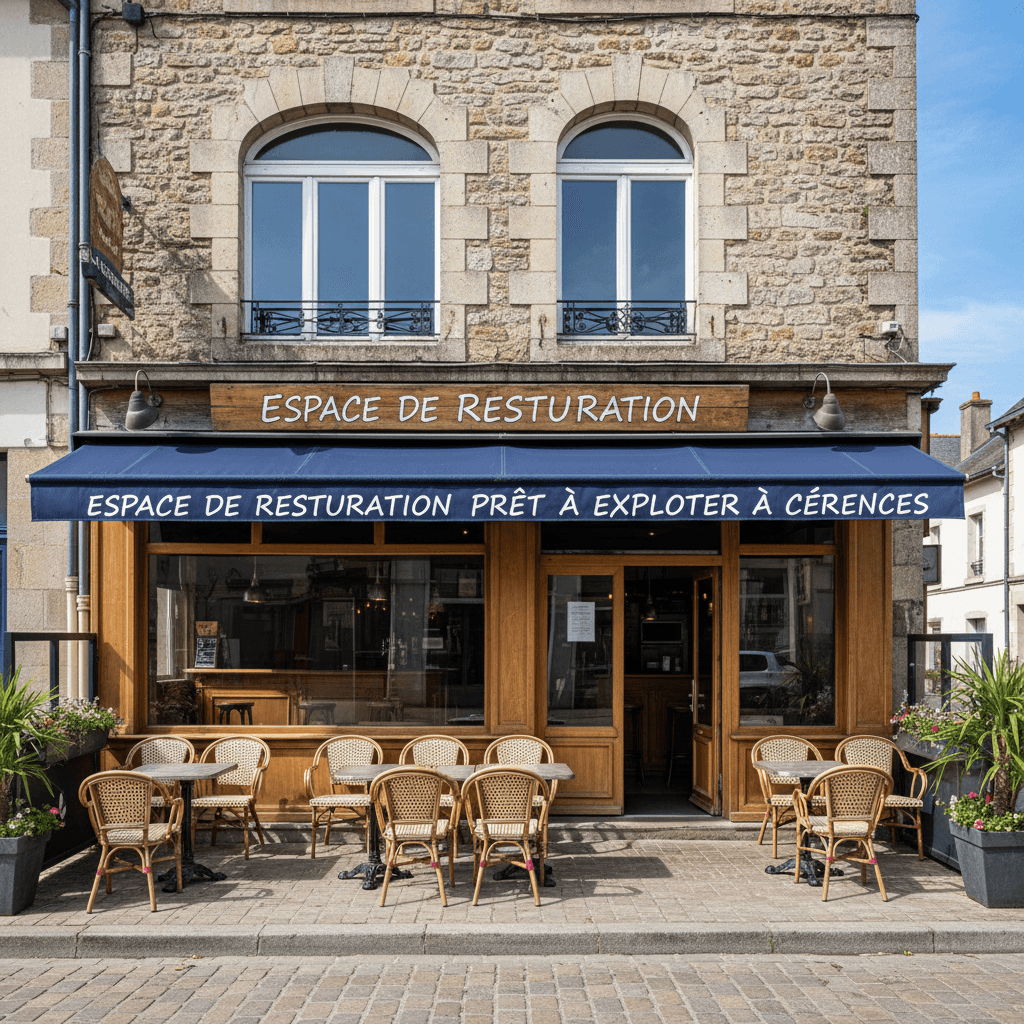 Espace de Restauration Prêt à Exploiter à Cérences - Image 1