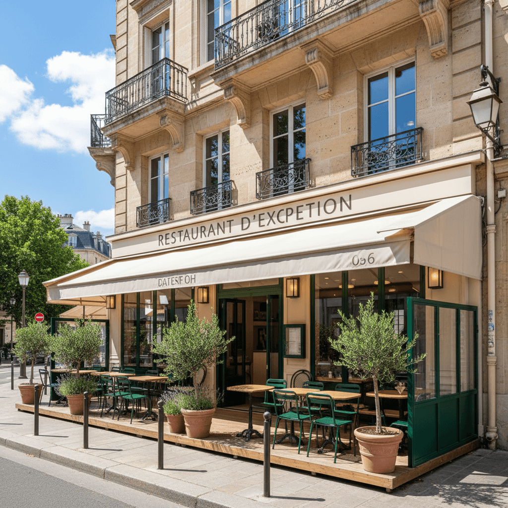 Restaurant d'exception à Puteaux, 225 m² avec terrasse - Image 1