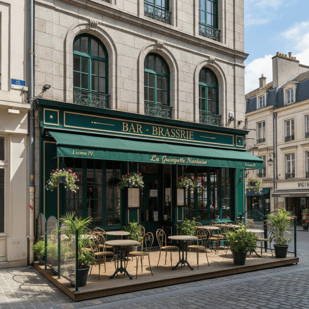 Bar-brasserie à Nantes : licence IV